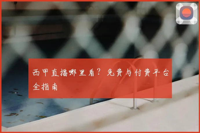西甲直播哪里看?免费与付费平台全指南